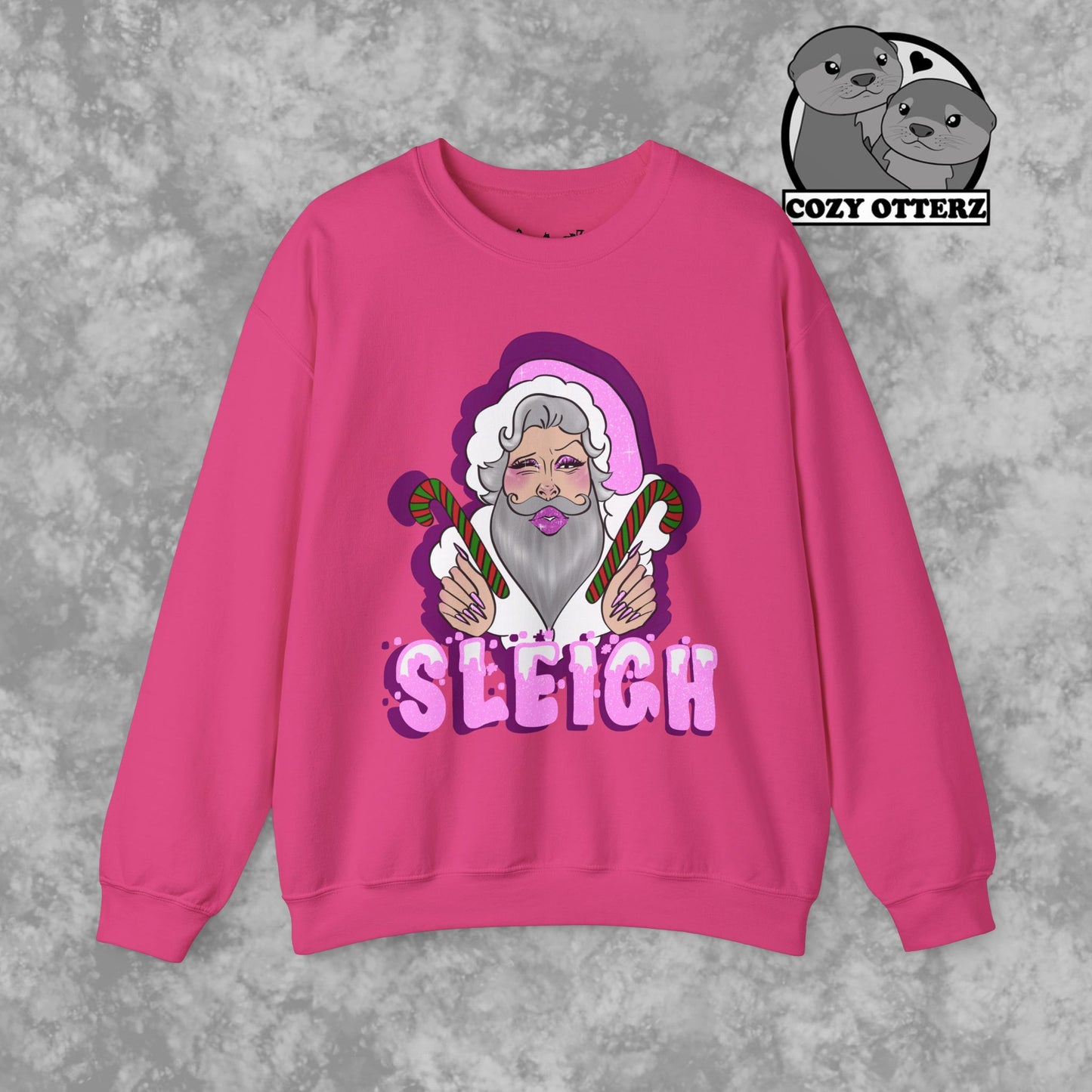 Santa Sleigh Christmas Sweatshirt