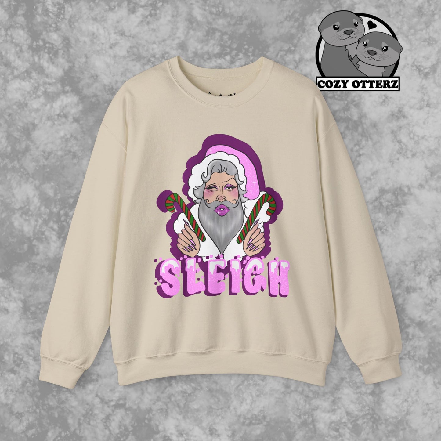 Santa Sleigh Christmas Sweatshirt