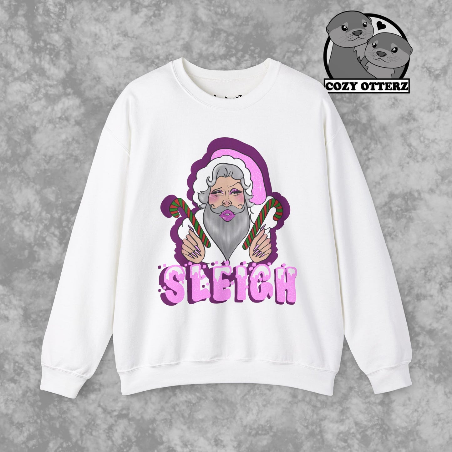 Santa Sleigh Christmas Sweatshirt