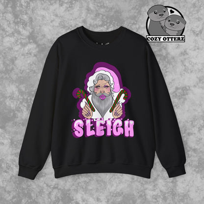 Santa Sleigh Christmas Sweatshirt